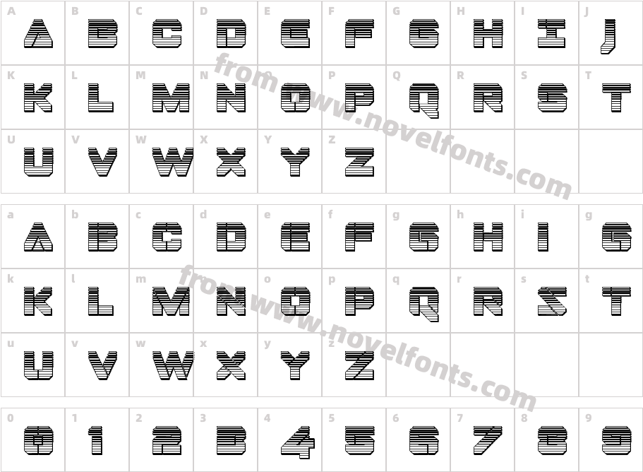 Domino Jack ChromeCharacter Map