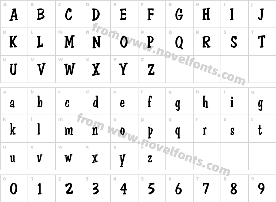 Don SemiformalCharacter Map