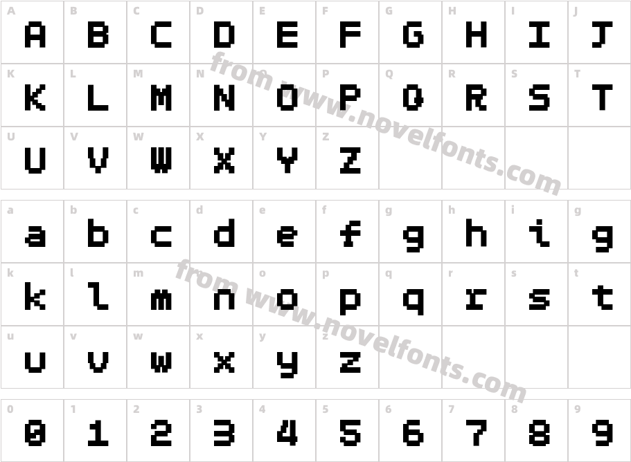 Chill Pixels MonoCharacter Map