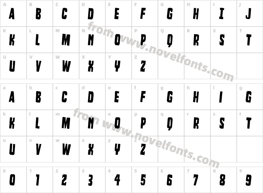 Dorian Gore Rotated 2Character Map