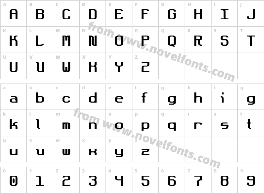 DotBoundary-JustifiedCharacter Map