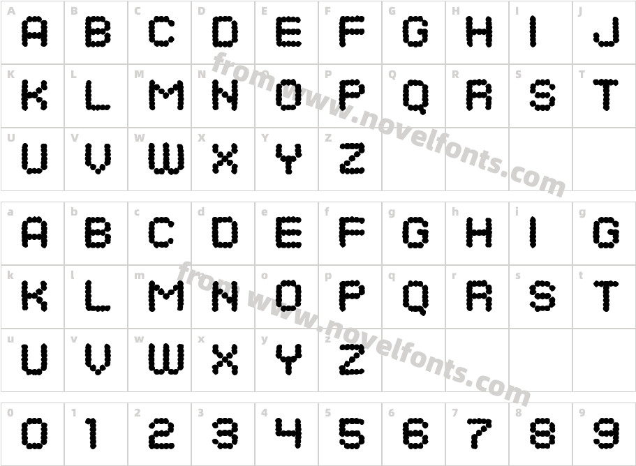 Dots All For Now Dirty JLCharacter Map