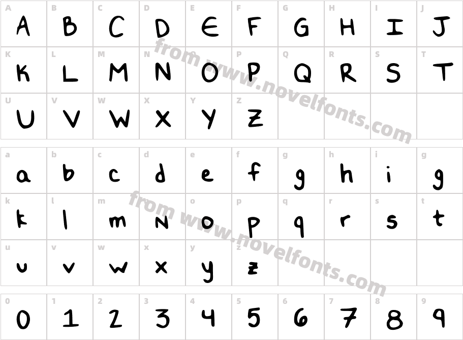 Double 'N'Character Map