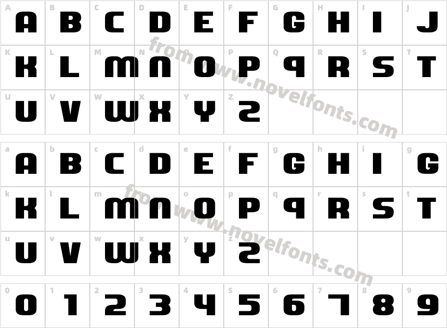 Dozer TwoCharacter Map