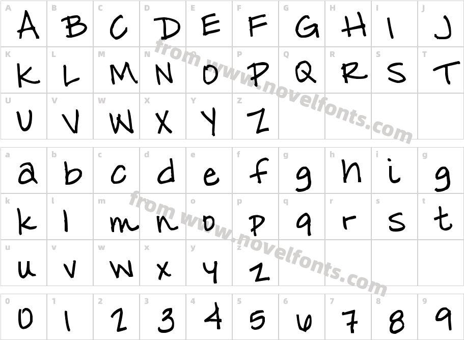 Chips & SalsaCharacter Map