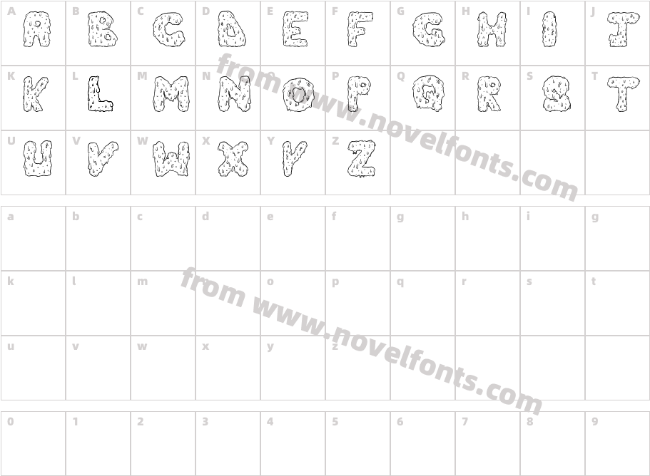 Dripping CoolCharacter Map