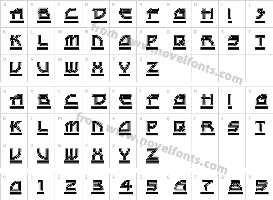 Drive Thru CapitalCharacter Map