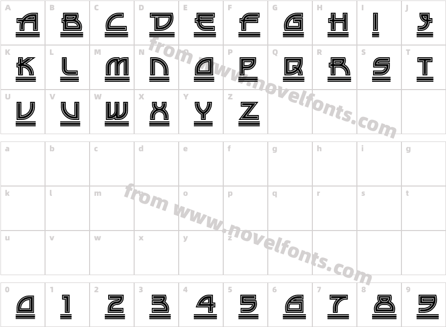 Drive-ThruCharacter Map