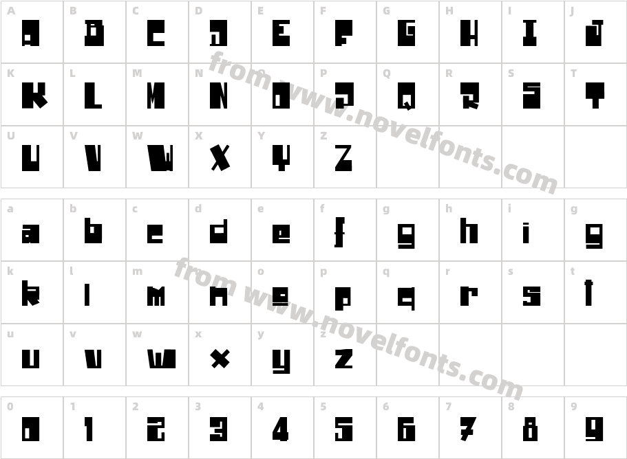 Drone NationCharacter Map