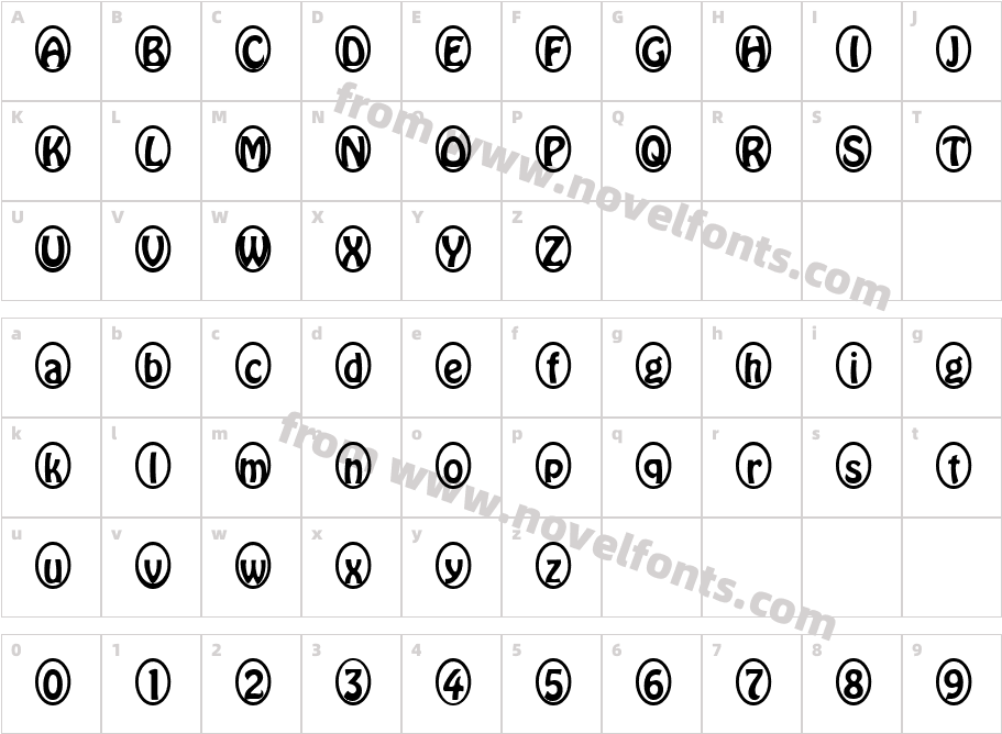 DropCharacter Map