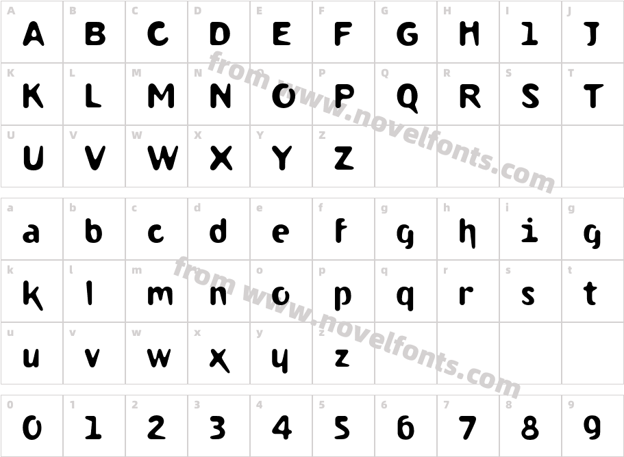 DropletCharacter Map