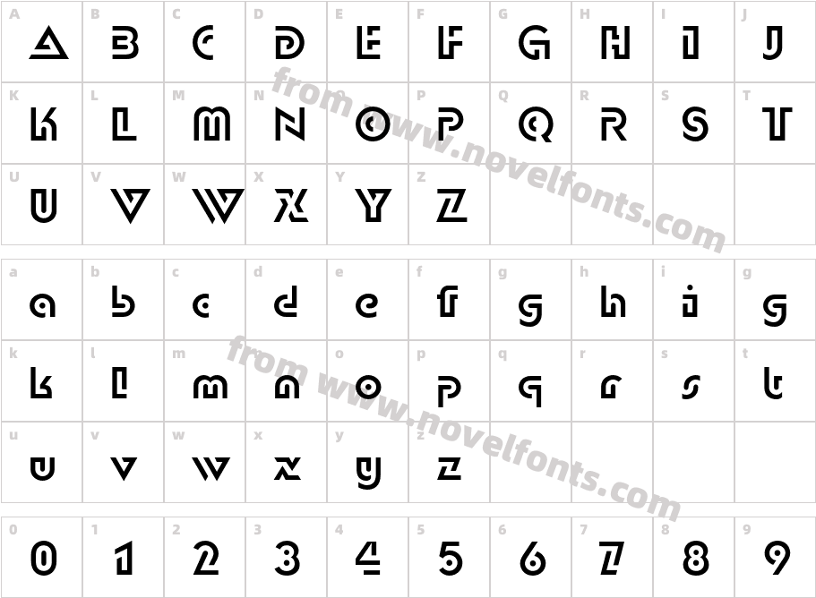 DublonCCharacter Map