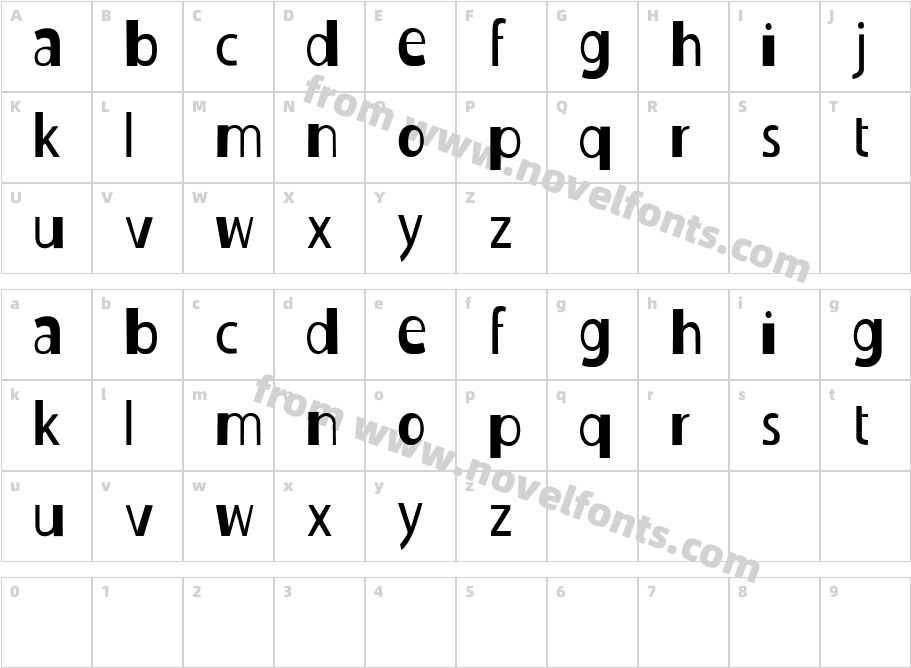 DuckieCharacter Map