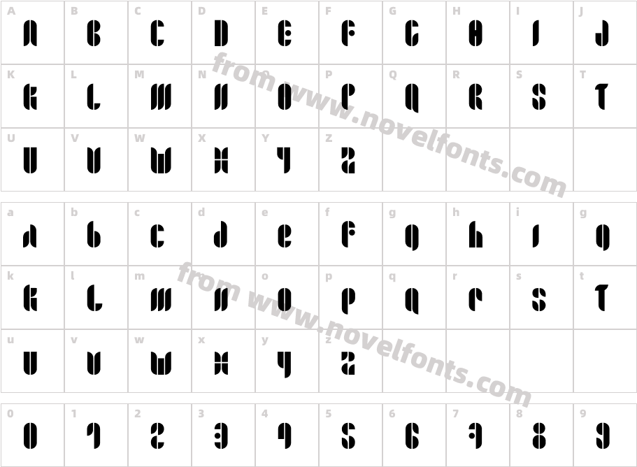 DynamicBlockRegularCharacter Map