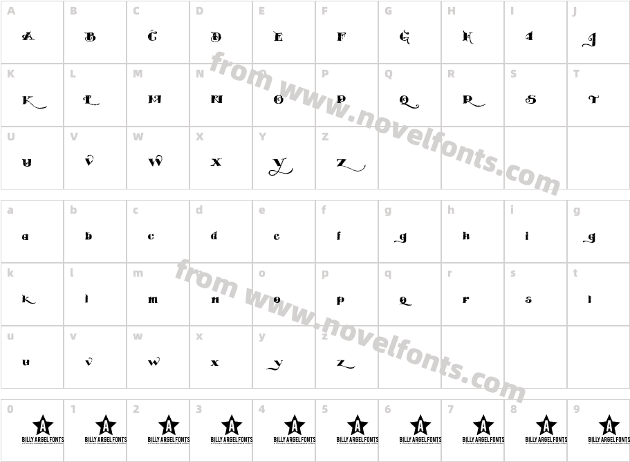 EASYTROUBLECharacter Map