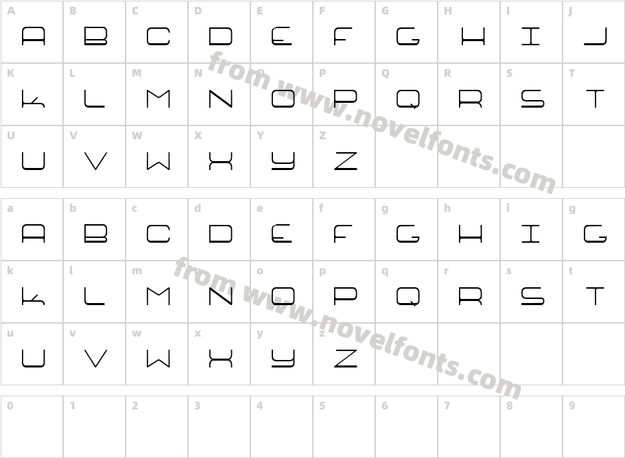 ECROBIALCharacter Map