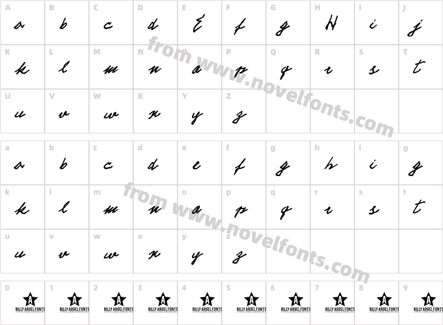 ELECTRICHANDS-trialCharacter Map