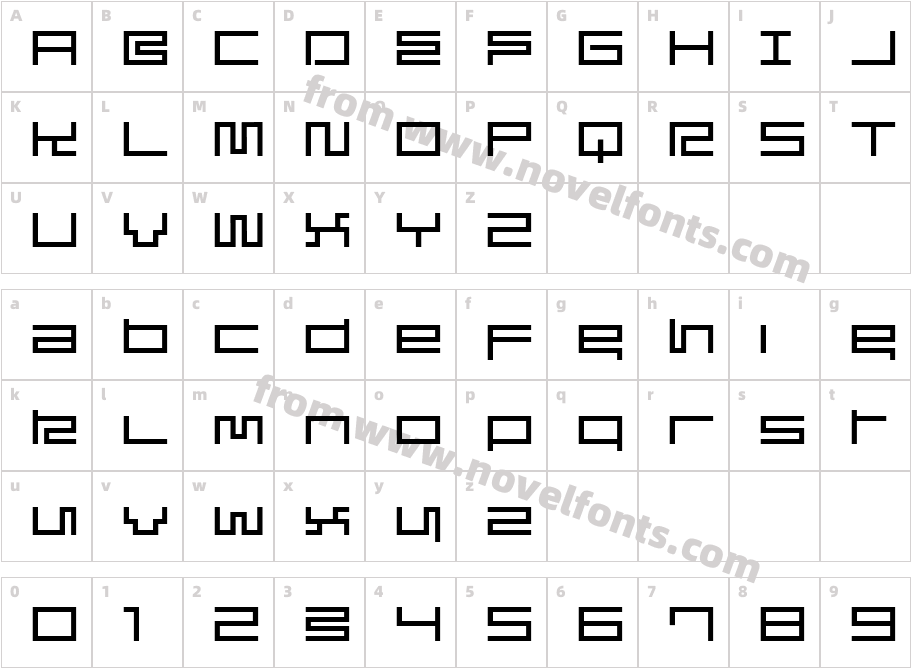 ES LightCharacter Map