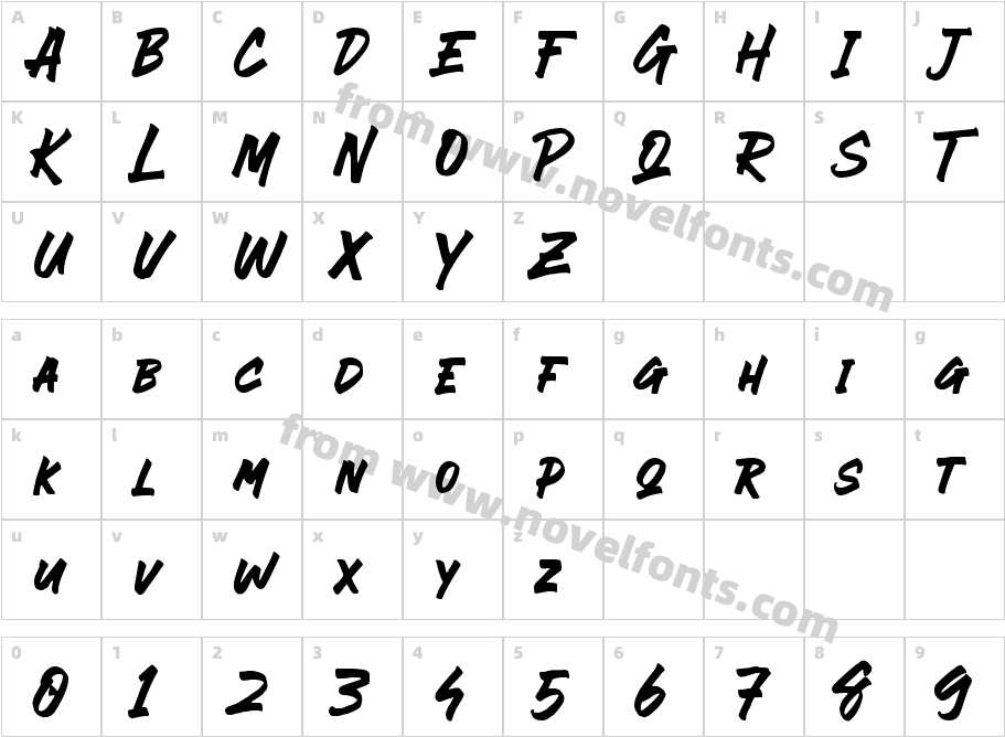 EVER LOOSER UNTEXTUREDCharacter Map