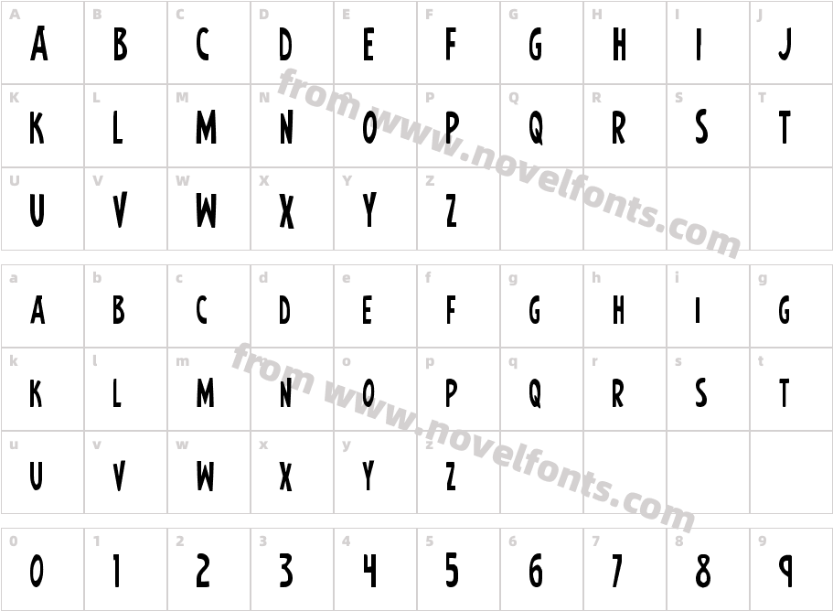 Earth's Mightiest CondensedCharacter Map