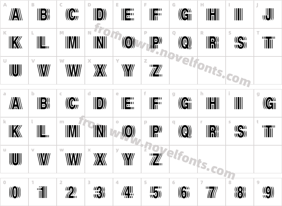 EchoCharacter Map