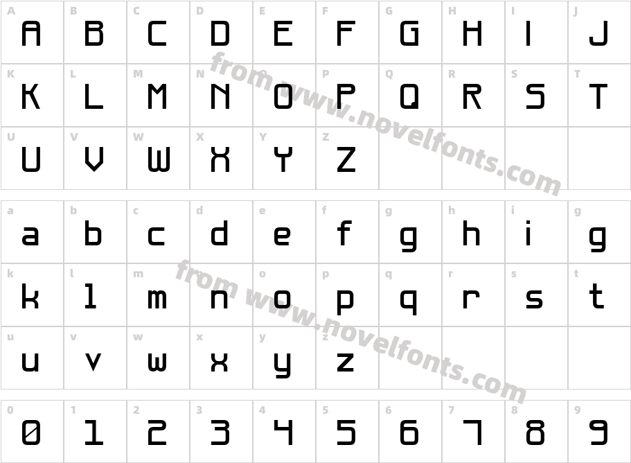 Effective Way 7Character Map