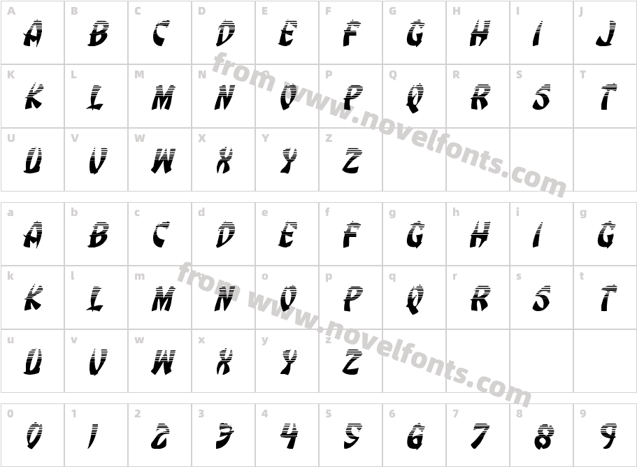 Egg Roll HalftoneCharacter Map