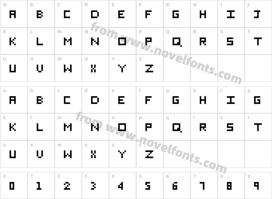 EichanteCharacter Map