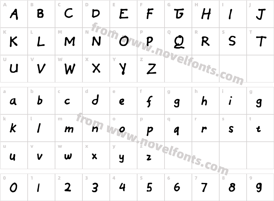 EinfachByCindyyoCharacter Map