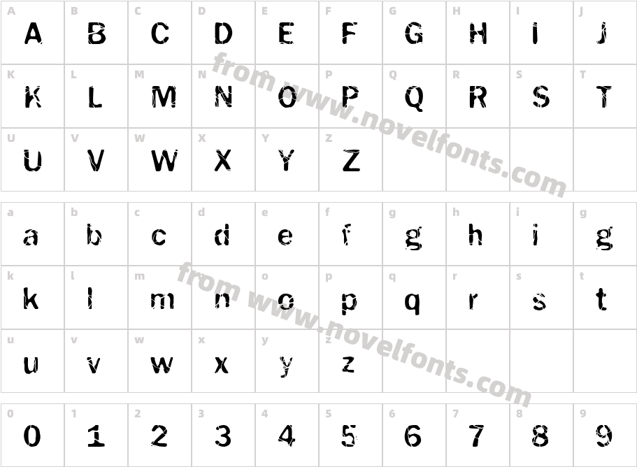 ElectrickleCharacter Map