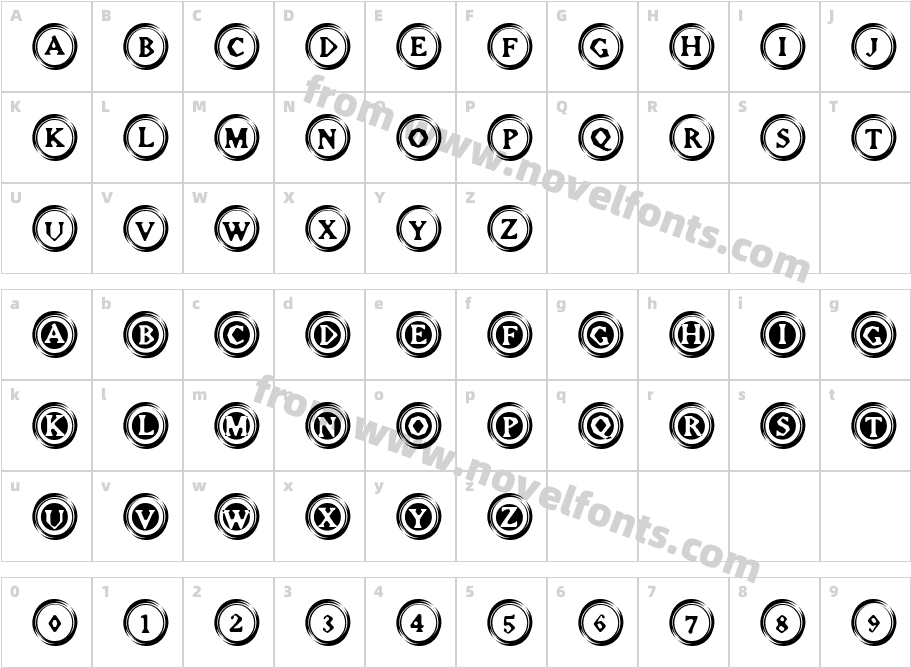 Elevator Buttons TwoCharacter Map