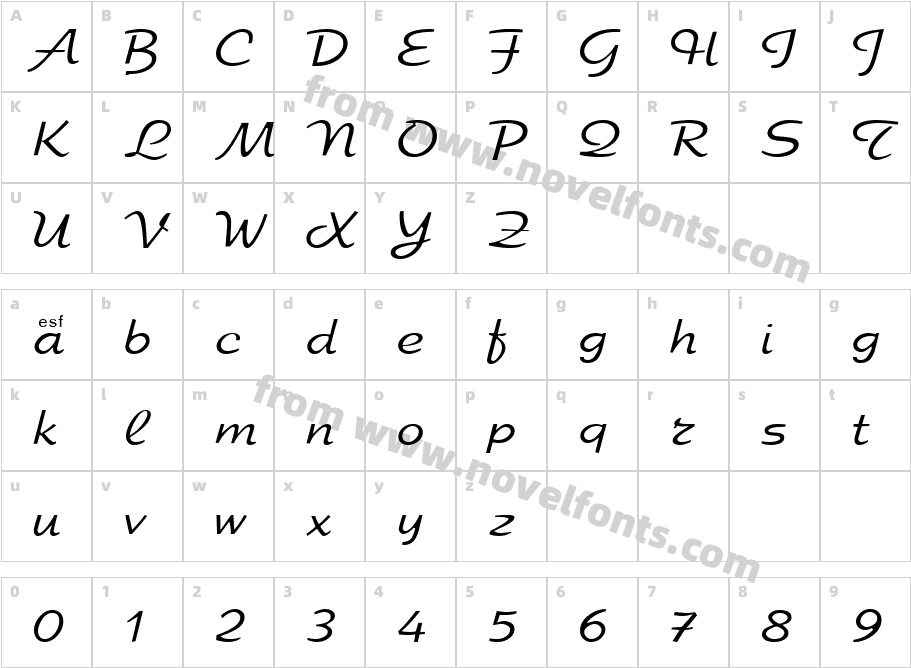 Elfring EliteLightCharacter Map