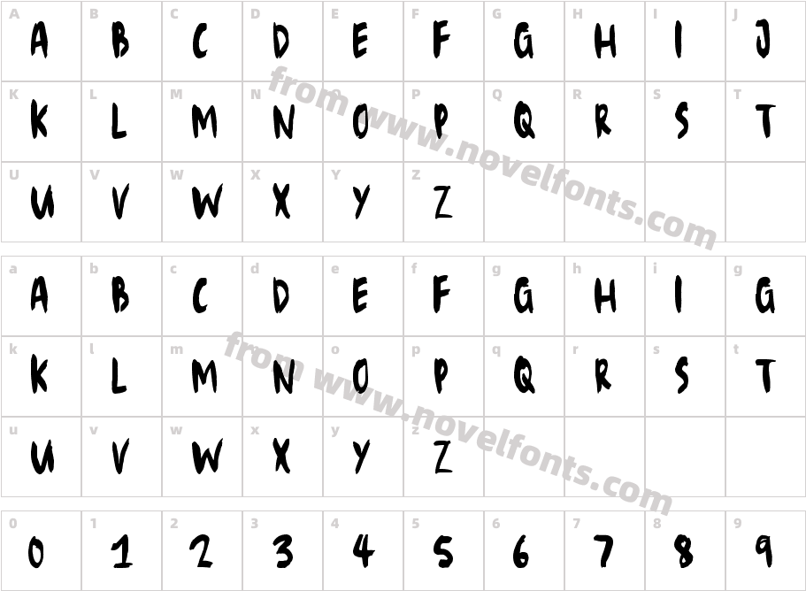 EliseNo7Character Map