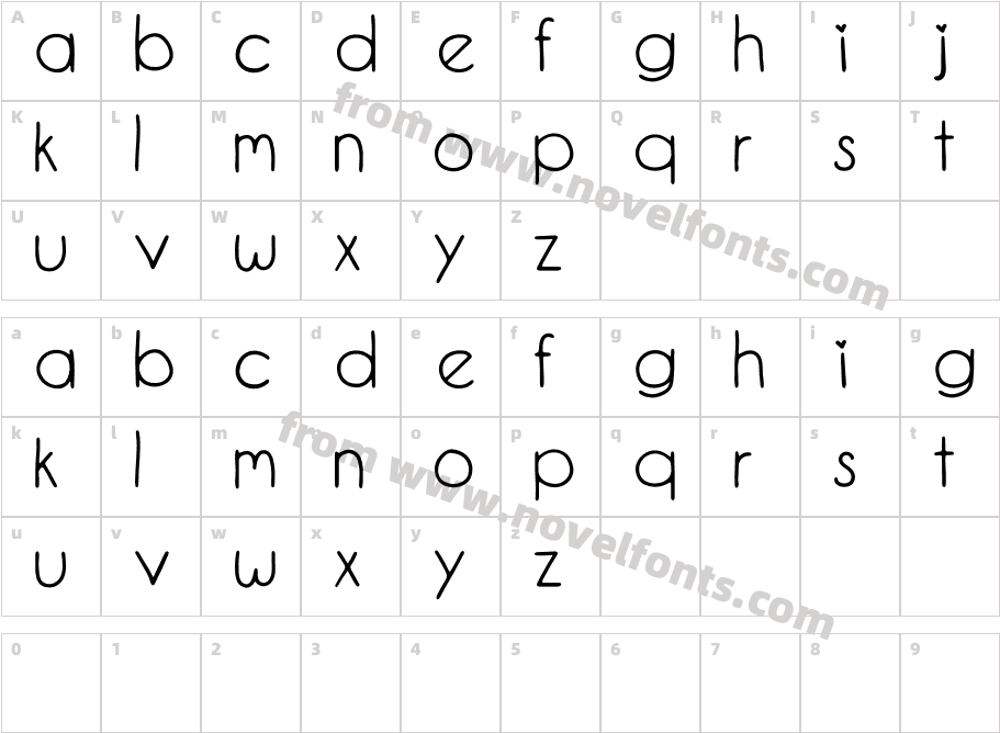 Ellie Mae Demo DemoCharacter Map