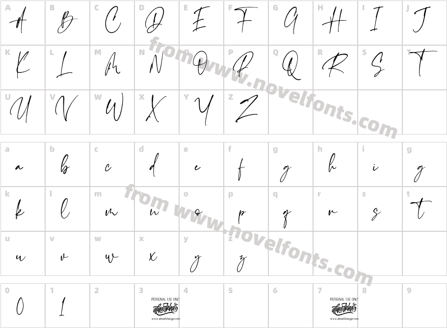 Emeralde Chamerions ScriptCharacter Map