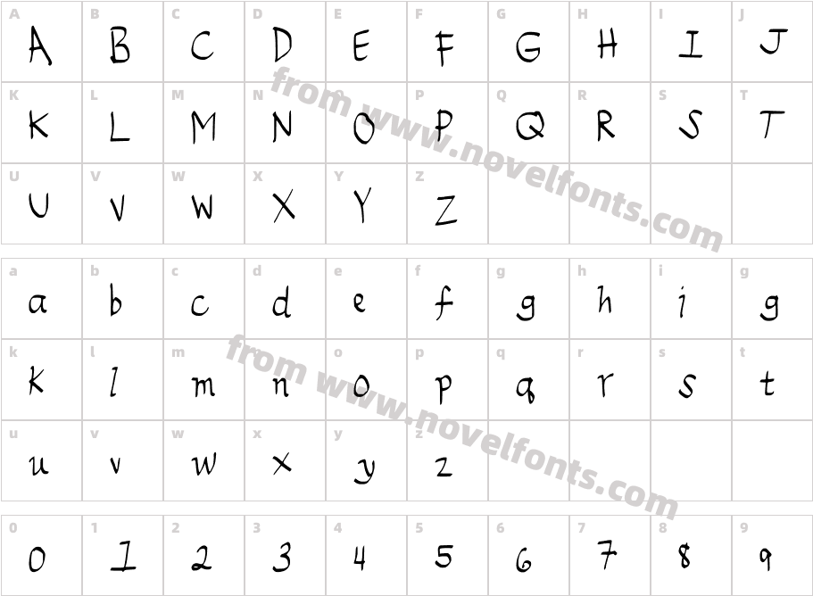 EmileedigitalCharacter Map