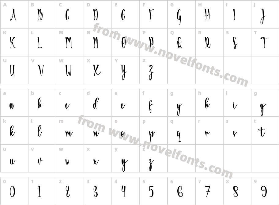 Christmas Joyday-PERSONAL USECharacter Map