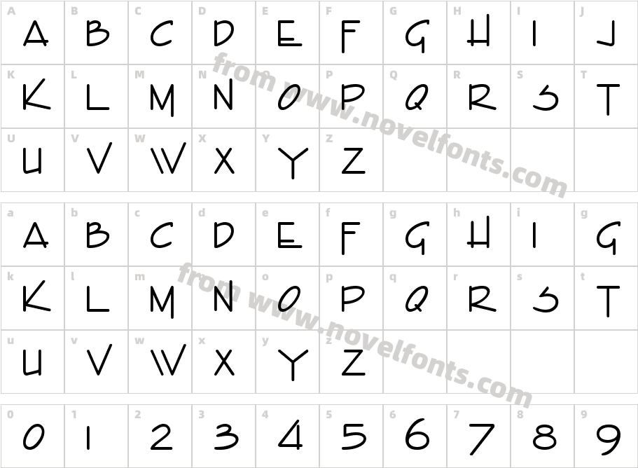 EncinoCharacter Map