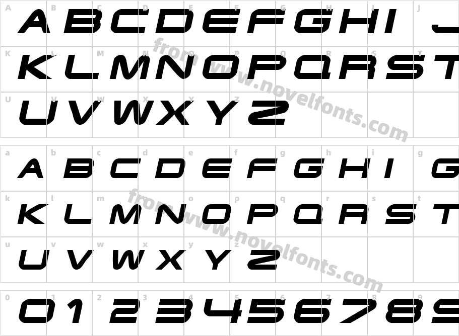 EndzoneObliqueSWFTECharacter Map