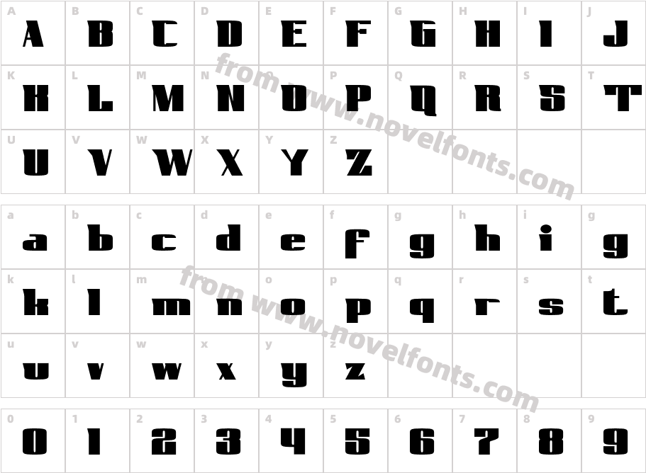 EnigmaCharacter Map