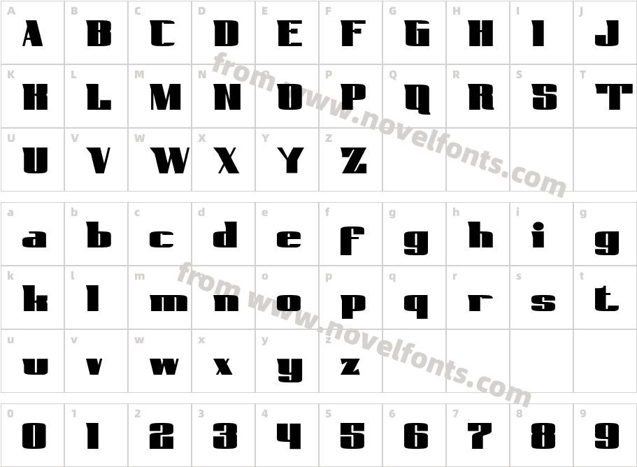 EnigmaCharacter Map