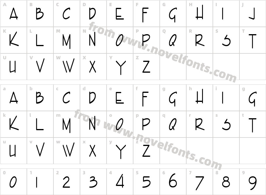 Enview Thin NormalCharacter Map