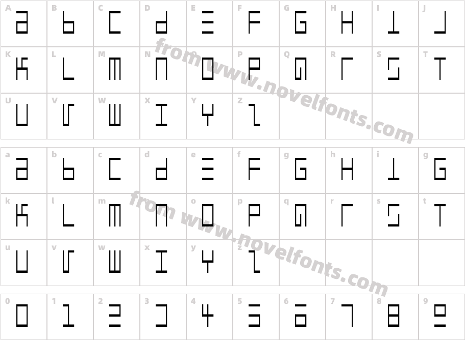 Epps Evans Narrow LightCharacter Map