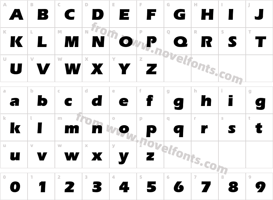 ErasEF-UltraCharacter Map