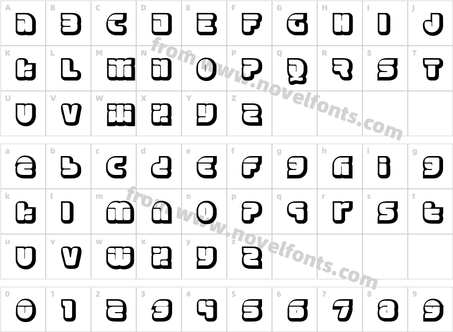 EraserFortyGuageCharacter Map