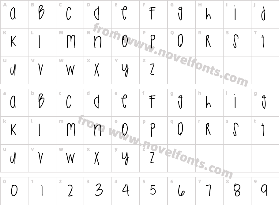 ChristmasSeasonCharacter Map