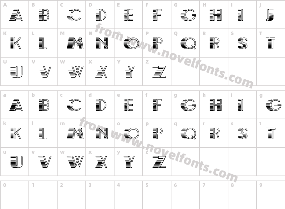 Erotica ThinCharacter Map