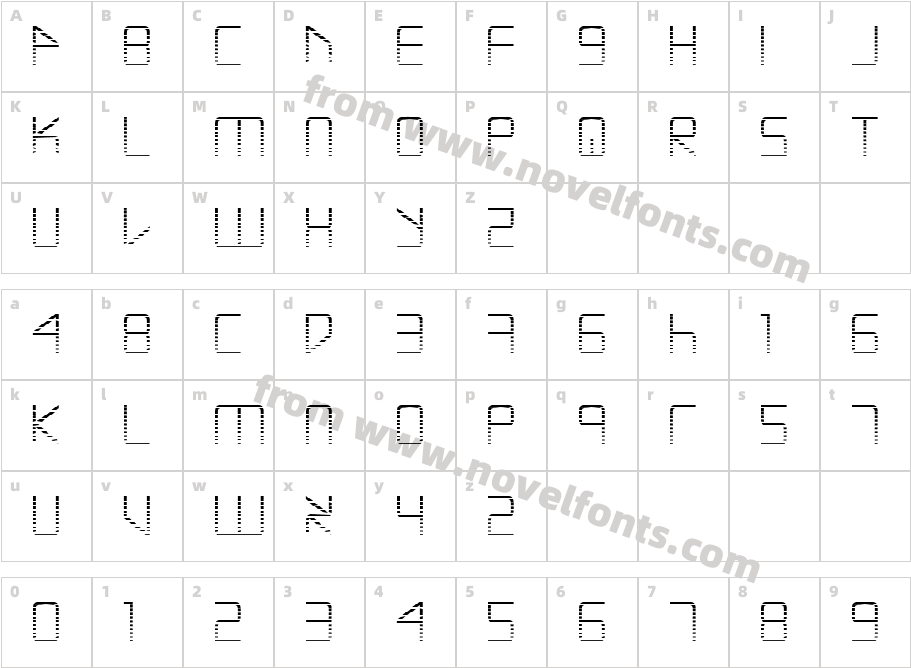 Escape Artist GradientCharacter Map