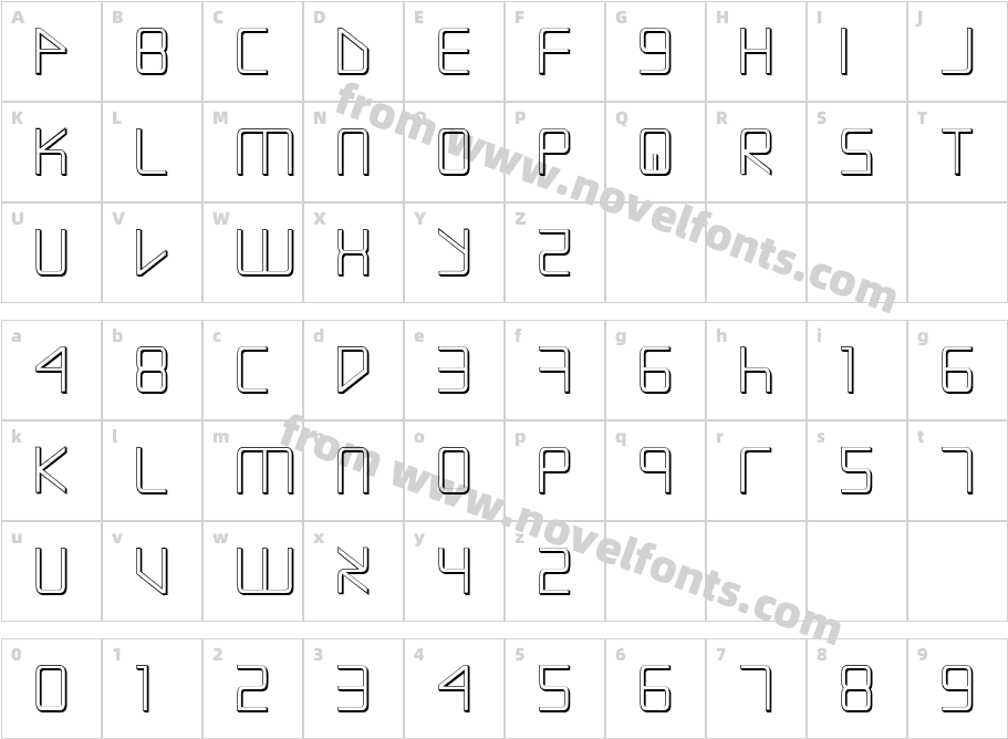 Escape Artist ShadowCharacter Map