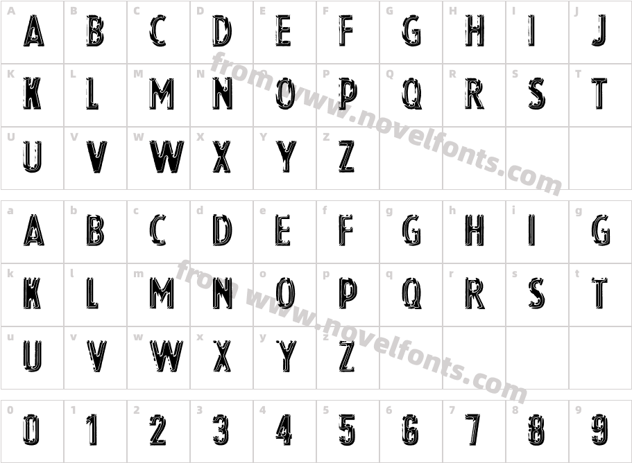 ChromCharacter Map